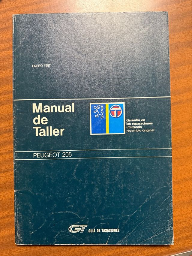 manual taller peugeot 205