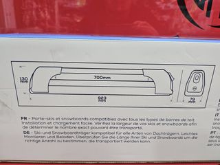 Portaesquís Norauto Alaska 100-6