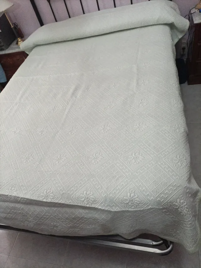 2 Colchas Cama 90cm turquesa