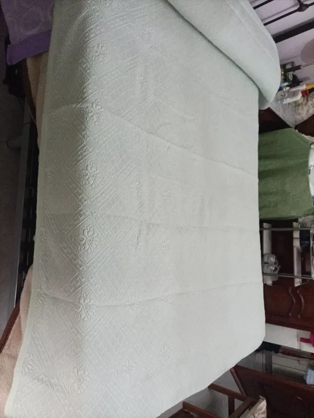 2 Colchas Cama 90cm turquesa