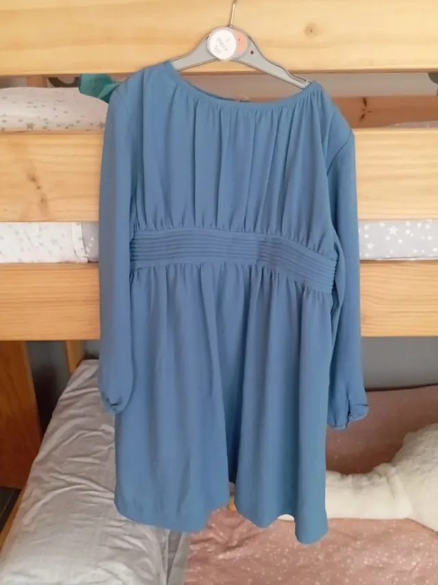 Vestido Gocco azul niña