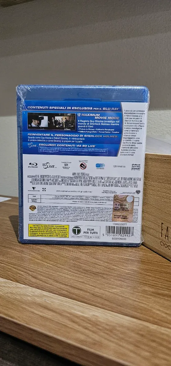 Sherlock Holmes Blu-ray Sigillato