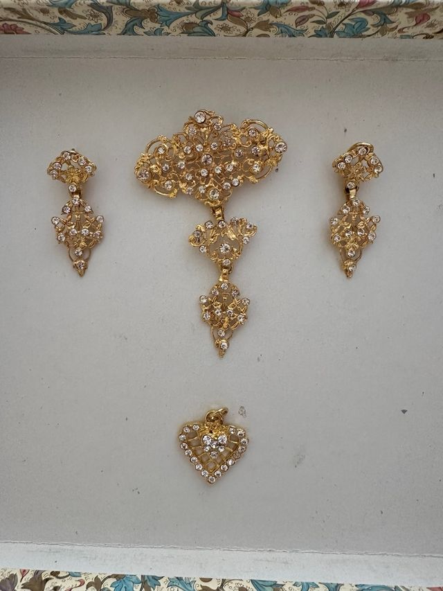 Aderezo Fallera Infantil Oro