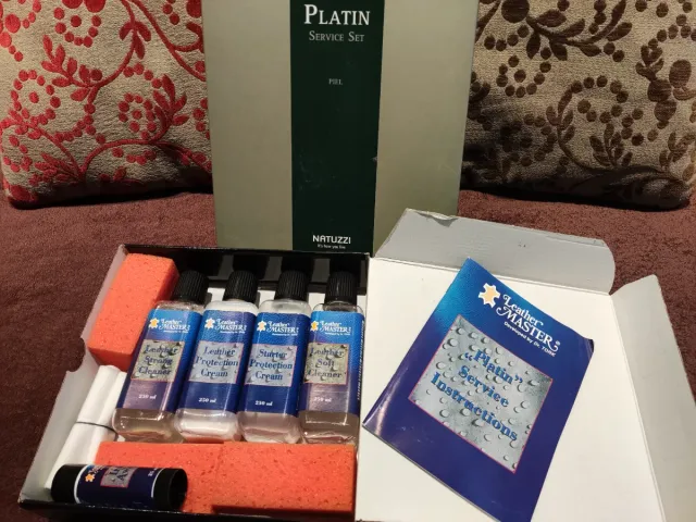 Kit pulizia Platin Premium Natuzzi pelle