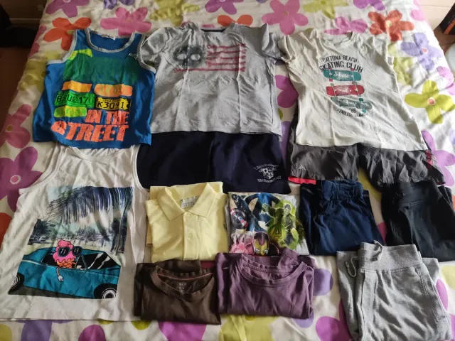 Lote Ropa Verano Niño 8-10 Años