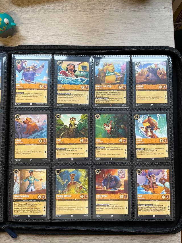 Set Completo Lorcana 6 Azurite Sea 204/204