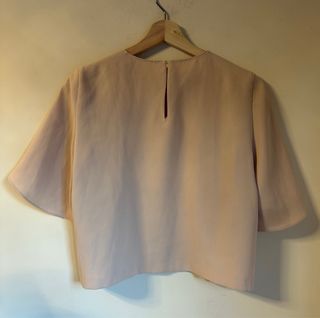 Blusa Zara manga acampanada T.M