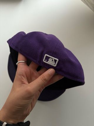 Gorra NY New Era Morada original.