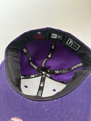 Gorra NY New Era Morada original.
