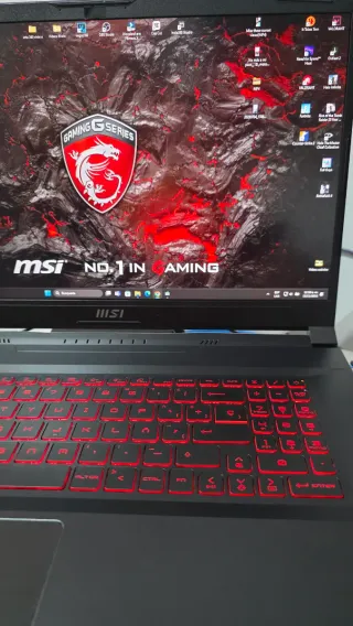 MSI Gaming Laptop i7-12700H RTX3050Ti 32GB 2TB