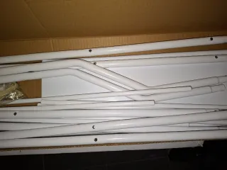 Estantería metálica baño gris NUEVA