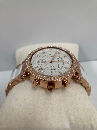 Reloj Michael Kors Mujer MK5774 Oro Blanco NUEVO