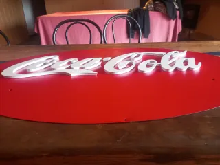 Chapa Coca-Cola Relieve 90x60