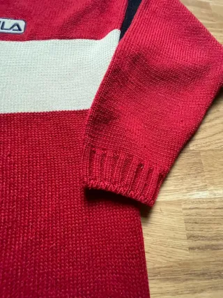 Jersey Lana Vintage Fila Talla L