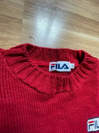 Jersey Lana Vintage Fila Talla L