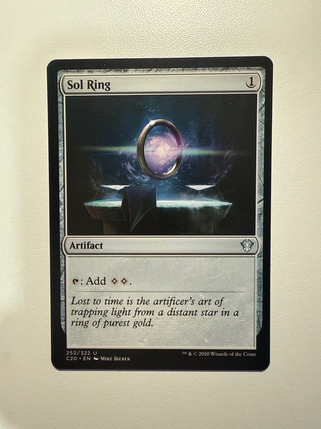 Sol Ring - 3 cartas Magic The Gathering