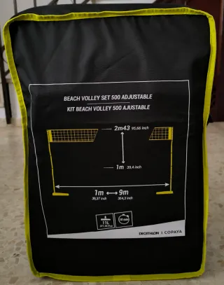 Red Volleyball set 500 ajustable COPAYA