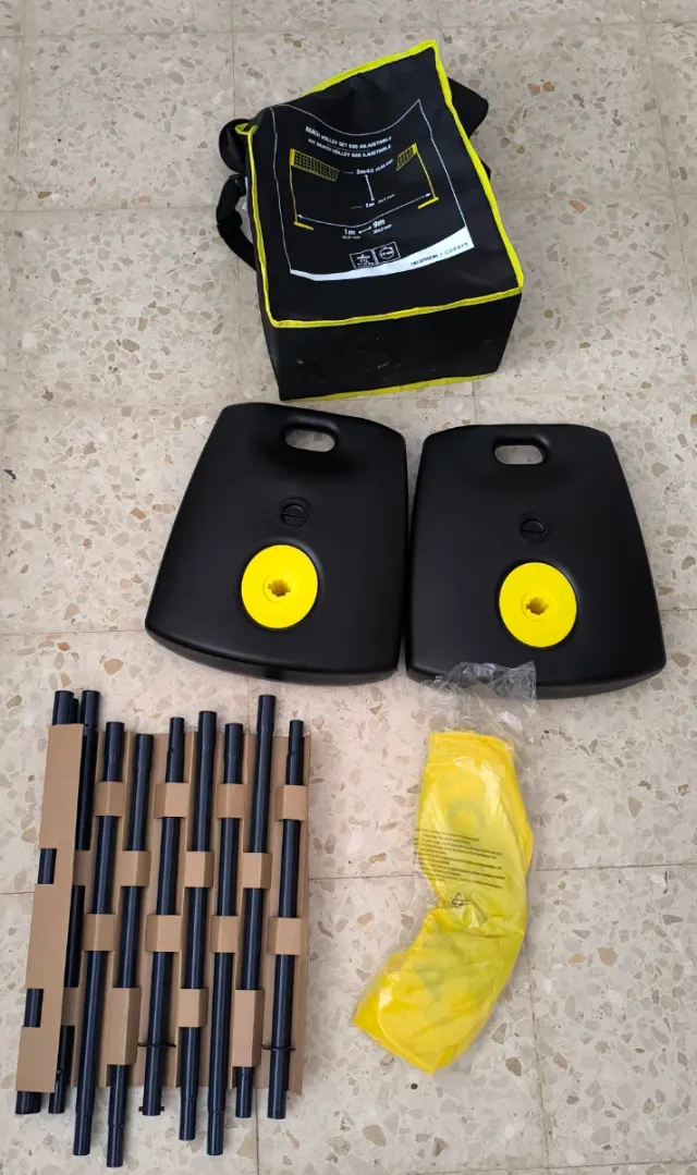 Red Volleyball set 500 ajustable COPAYA