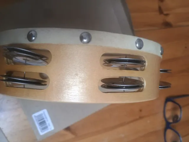 Pandereta madera 20cm