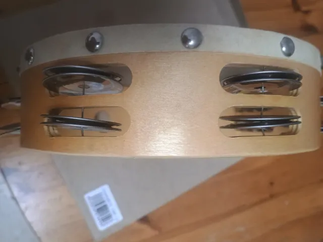 Pandereta madera 20cm