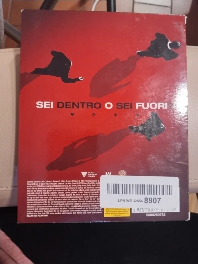 Trilogia Ocean's em DVD