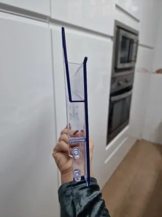 Tapa cajón congelador transparente