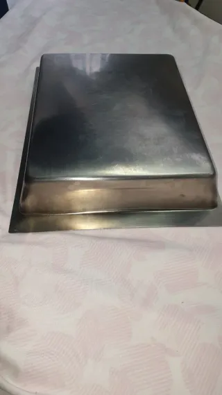 Tabuleiro em Inox 33x28x16 alt