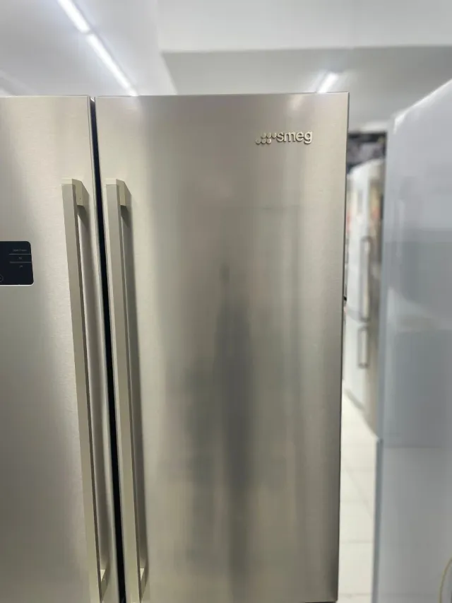 Nevera Smeg Americana Acero Inoxidable