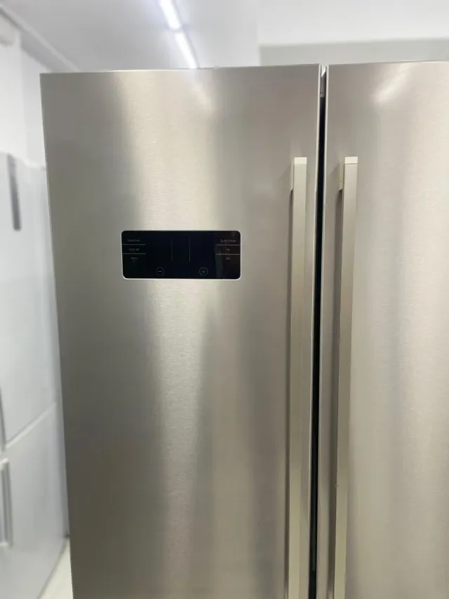 Nevera Smeg Americana Acero Inoxidable