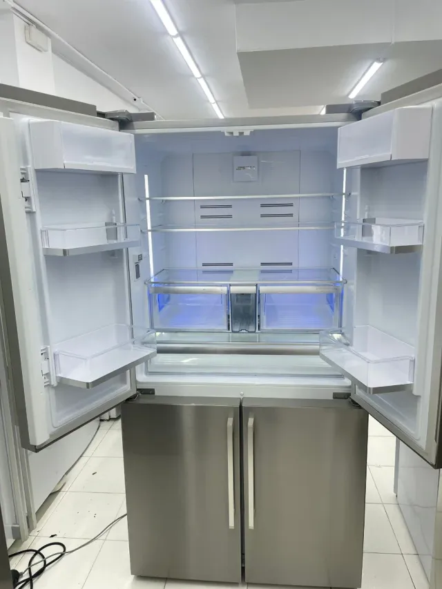 Nevera Smeg Americana Acero Inoxidable