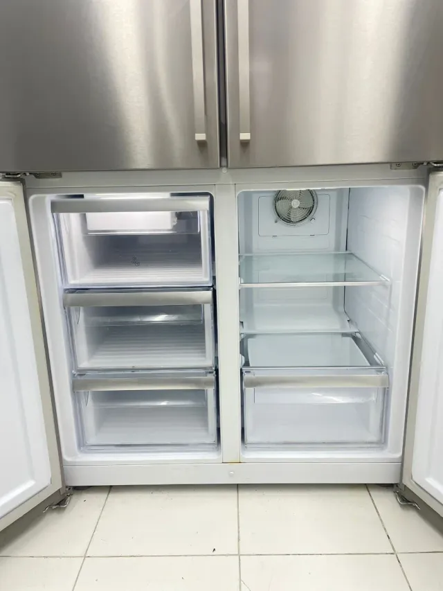 Nevera Smeg Americana Acero Inoxidable