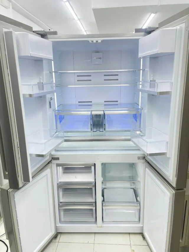 Nevera Smeg Americana Acero Inoxidable