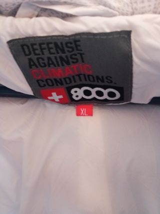 Chaqueta +8000 gris talla XL mujer