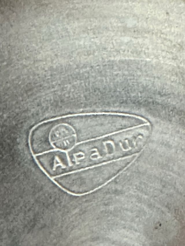 Cubitera antigua vintage plateada