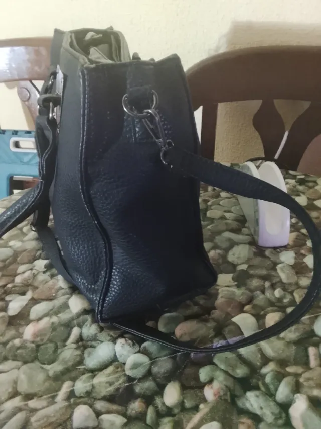 Bolso Negro Grande de mano y bandolera