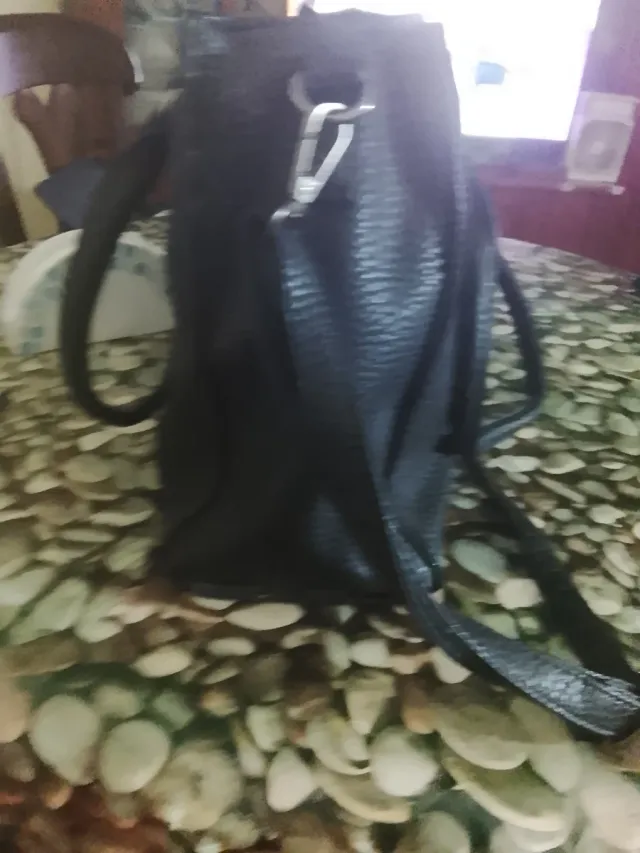 Bolso Negro Grande de mano y bandolera