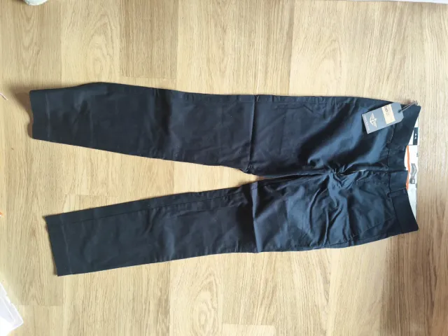 Nuevos Pantalones Dockers Negros Talla 30