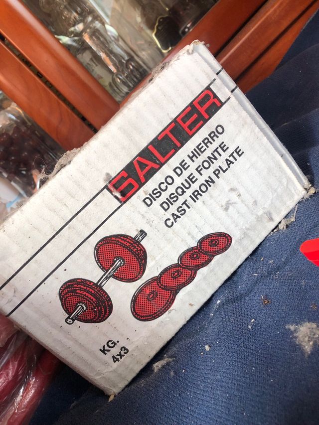 Discos Salter para mancuerna o lastre