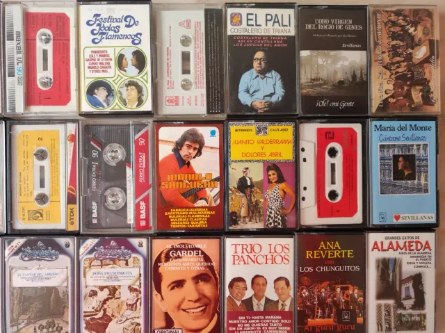30 Cintas Cassette Flamenco y Sevillanas