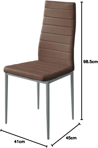 Set 4 Sedie Sala da Pranzo Salotto Cucina Design M