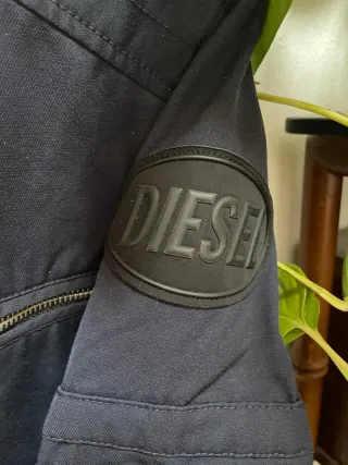 Chaqueta Diesel motera J Glory azul talla S