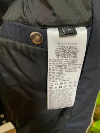 Chaqueta Diesel motera J Glory azul talla S