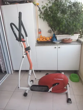 Elíptica Neo Power Roja y Blanca