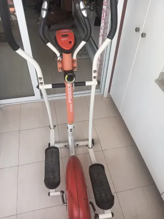 Elíptica Neo Power Roja y Blanca