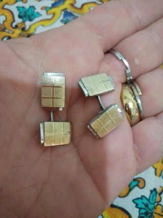 Gemelli antichi argento e oro