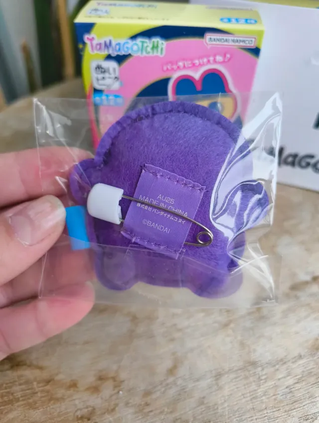 Bandai Tamagotchi Paradise Plush Pin