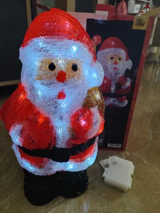 Figura Papa Noel LED