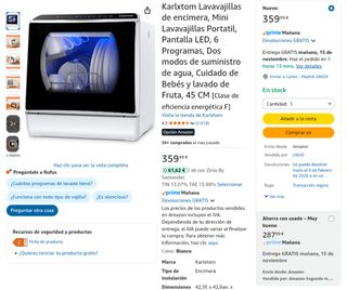 Lavavajillas Pequeño Karlxtom