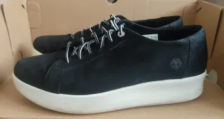 Zapatos Timberland Mujer Negros Cordones