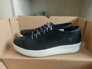 Zapatos Timberland Mujer Negros Cordones